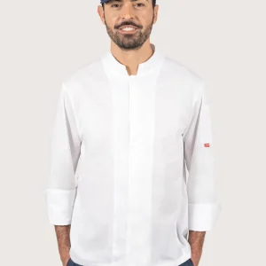 Giacca cuoco bianca unisex in cotone “100 Grams”