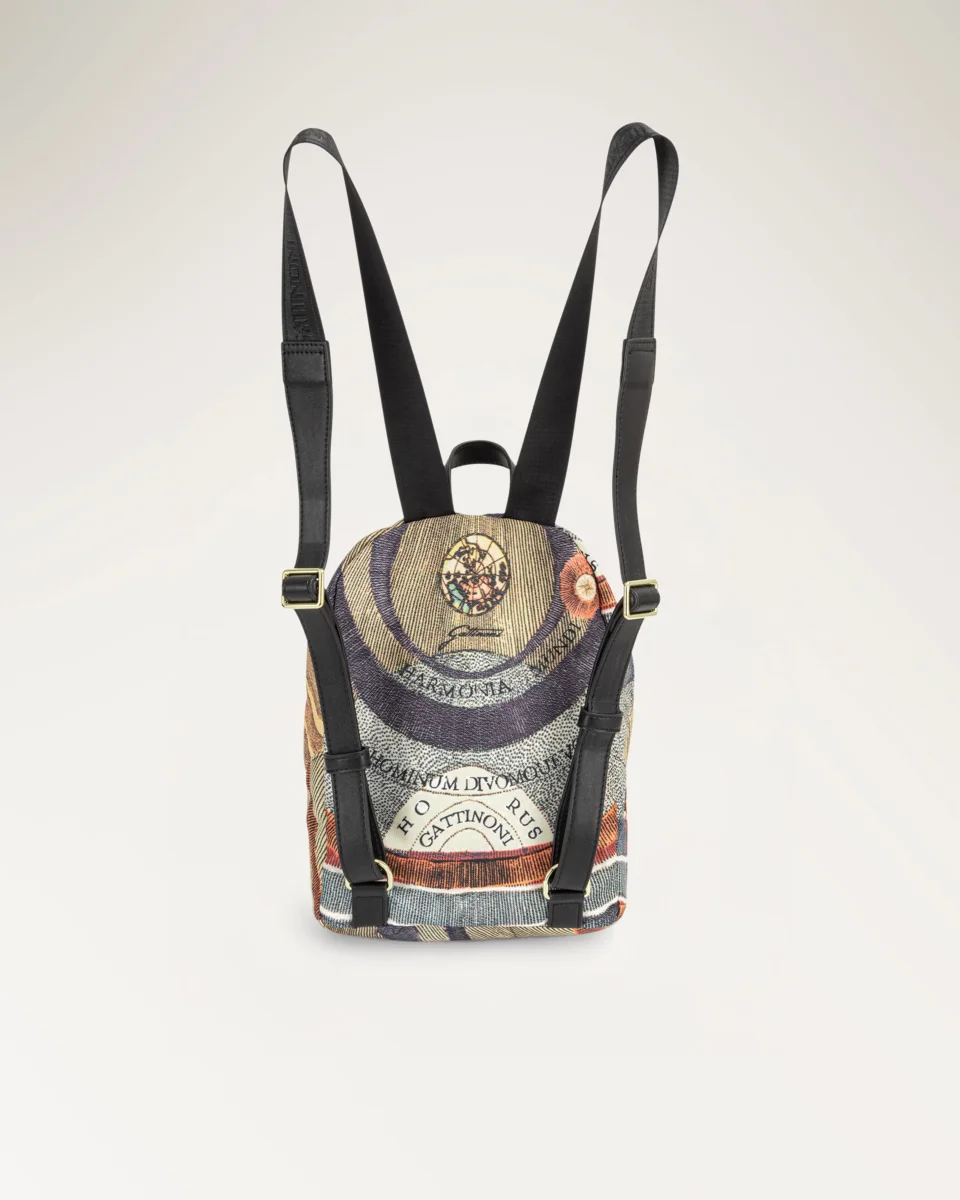 Maya Backpack Nylon/leather - immagine 3