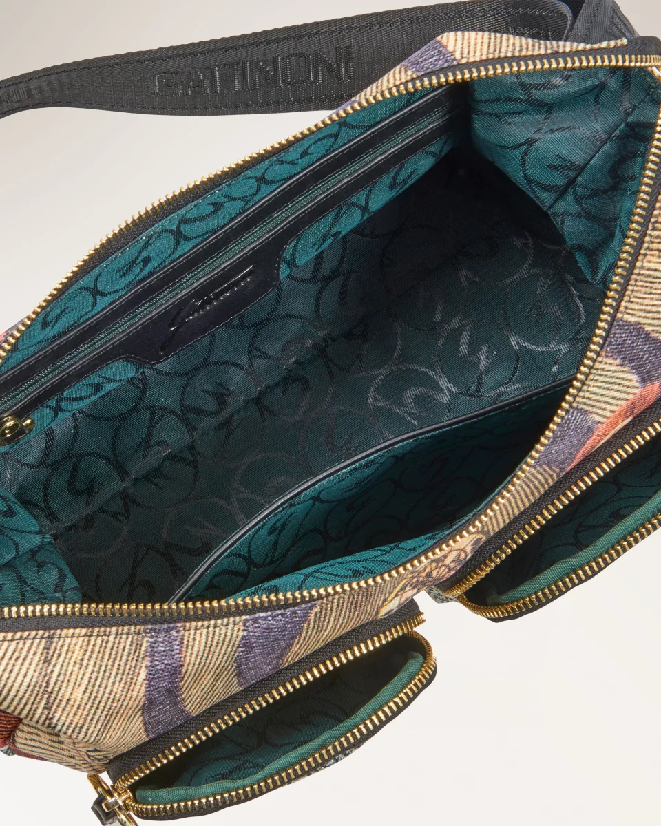 Maya Hobo Nylon/leather - immagine 4