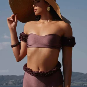 Diva bikini vita alta tulle 3D