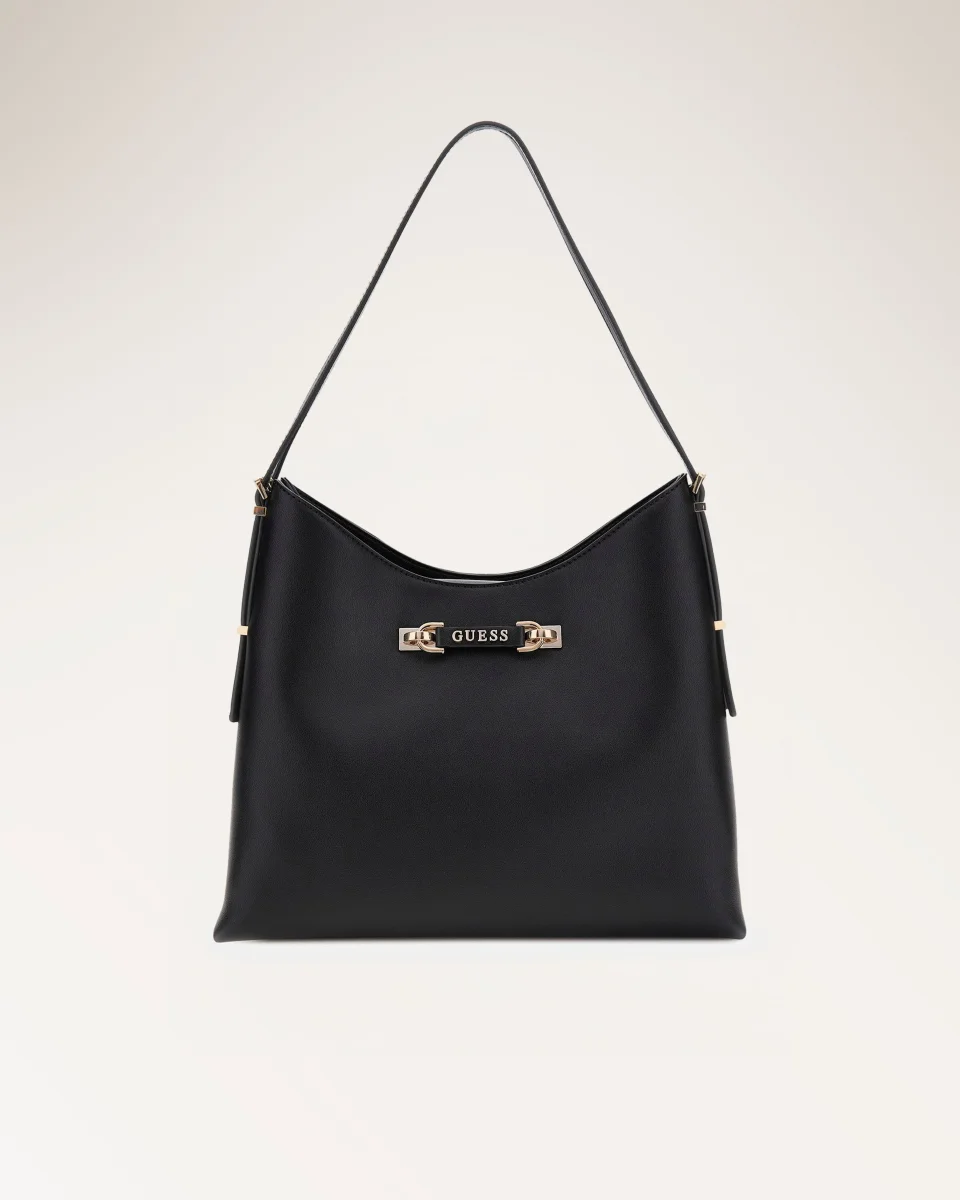 Lefia Large Hobo Black