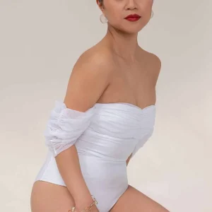 Haze costume intero sposa corpetto tulle