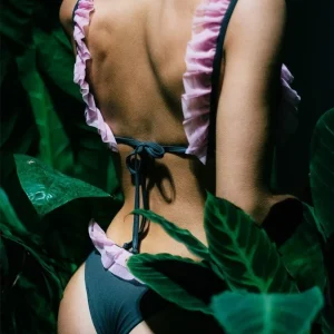 Boho bikini top all’americana