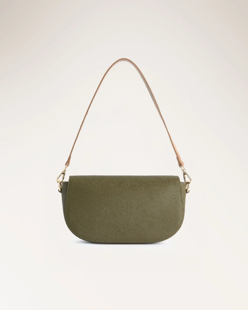 Tracolla C/patta Verde Muschio - immagine 3