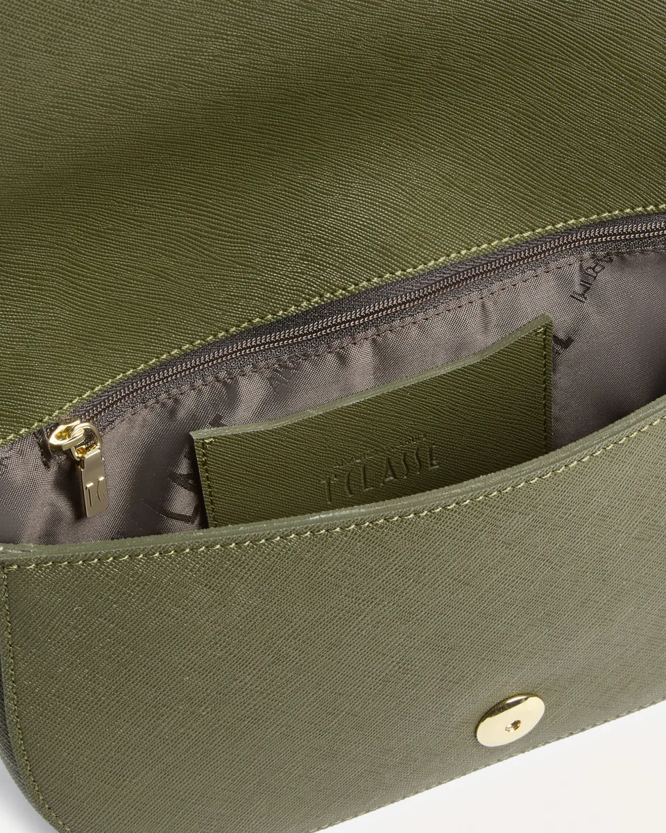 Tracolla C/patta Verde Muschio - immagine 4