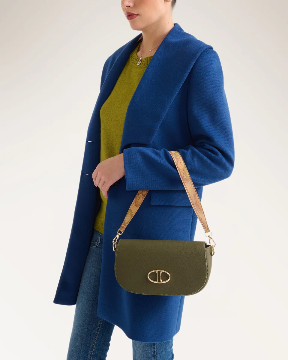 Tracolla C/patta Verde Muschio - immagine 6