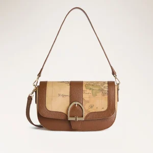 Tracolla Con Patta Castagna