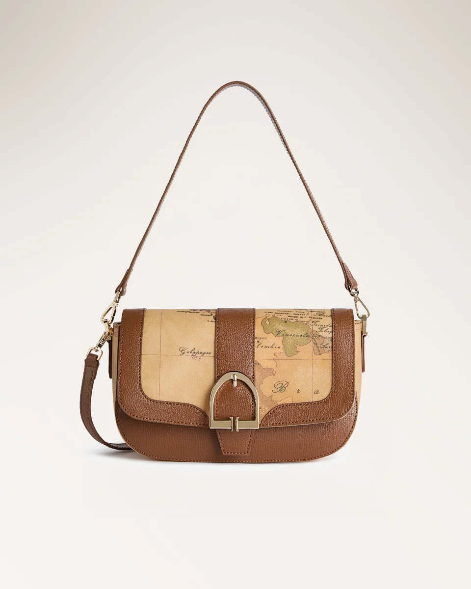 Tracolla Con Patta Castagna