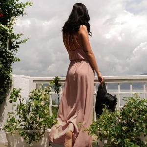 Stardust abito in georgette