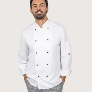 Giacca chef unisex bianca “Atlanta”