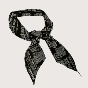 Fazzoletto per ristorazione fantasia “Giornale” conf. 3 pezzi