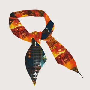 Fazzoletto per ristorazione fantasia “Città” conf. 3 pezzi