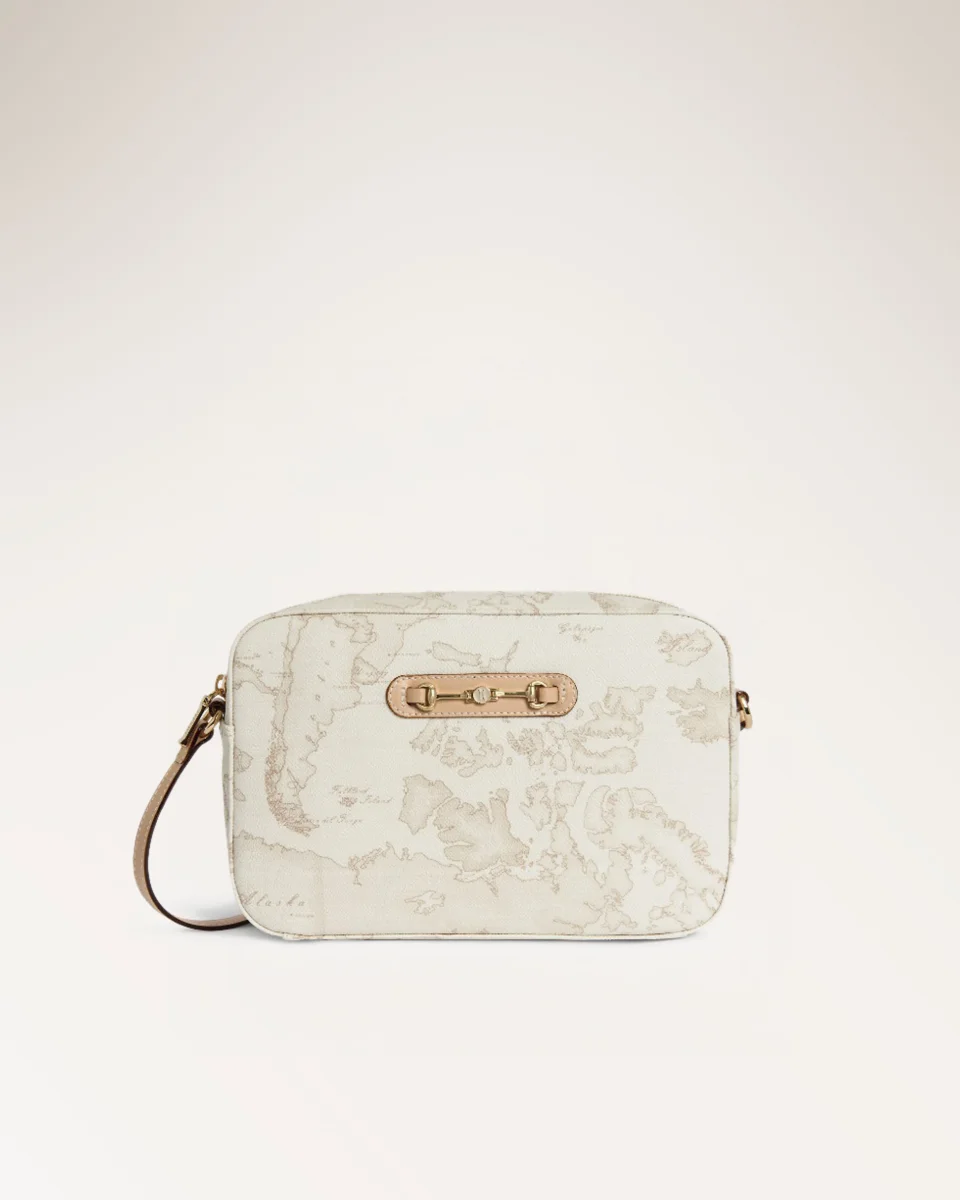 Tracolla Reporter Bianco