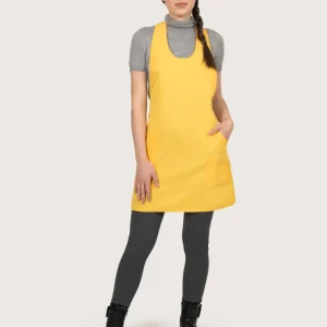 Grembiule cameriere con pettorina tinta unita “Cipro”