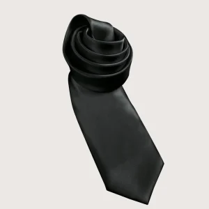 Cravatta uomo nera “Duval”