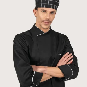 Tamburello chef fantasia “Nero Quadri Bianchi ” Conf. 2 Pezzi