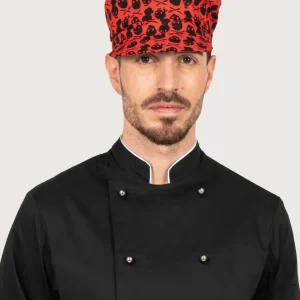 Berretto chef “Liam” fantasia “Teschio” 2 Pz