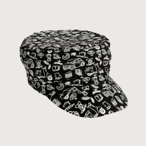 Berretto chef “Liam” fantasia “Italia” 2 Pz