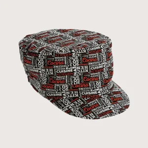 Berretto chef “Liam” fantasia “Cucina” 2 Pz