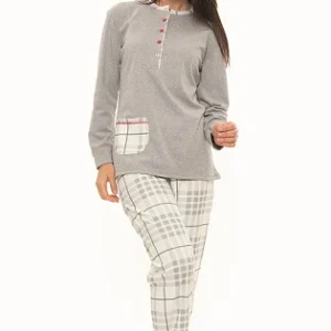 Pigiama donna  fantasia geometrica