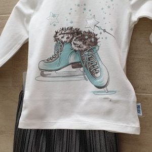 Maglia Jersey e gonna plisse