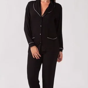 Pigiama  aperto con collo