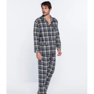 Pigiama aperto con collo