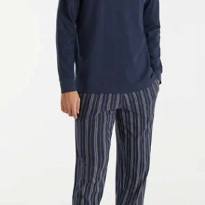 Pigiama serafino interlock