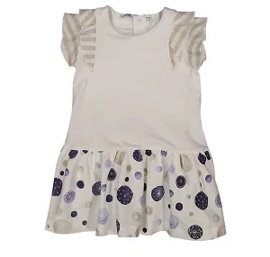 Abito manica aletta jersey