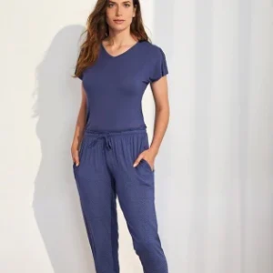 Pigiama maglina mod capri