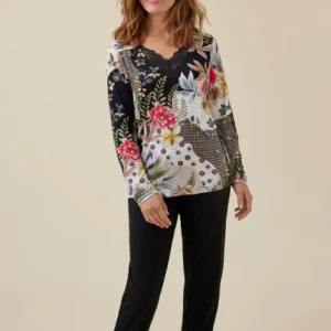 Pigiama fantasia con pizzo