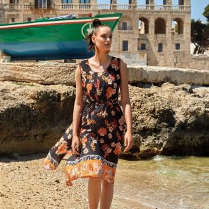 Abito Dora foulard Mix