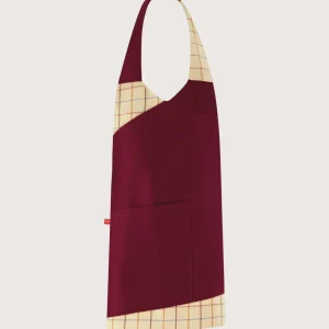 Grembiule “Malta” tessuto scozzese & colori a scelta