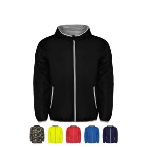 MYTEAM GIACCA A VENTO CON CAPPUCCIO RUNNING