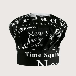 Cappello chef “Palmas” fantasia “New York” 2 pz