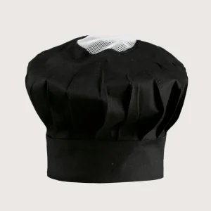 Cappello chef “Palmas” in bianco & nero a scelta