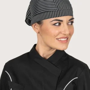 Bandana “Toledo” per chef tessuto gessato a scelta 2 pz