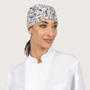 Bandana “Toledo” per chef fantasia “Supereroi” 2 pz
