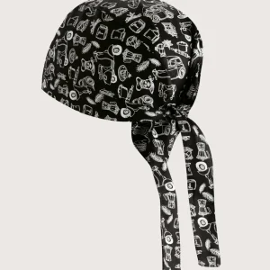 Bandana “Toledo” per chef fantasia “Italia” 2 pz