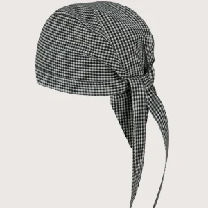 Bandana “Toledo” per chef tessuto pied de poule 2 pz