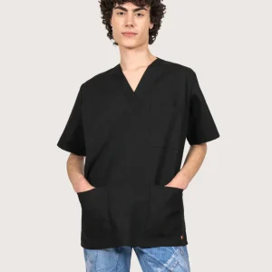 Casacca manica corta “Zeus” nera