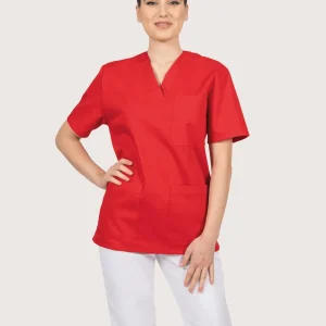 Casacca manica corta “Zeus” rossa