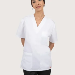 Casacca manica corta “Zeus” bianca